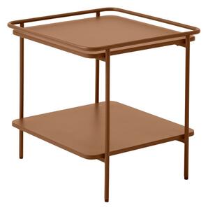 Kovový odkladací stolík 45x45 cm Yuba – Unique Furniture