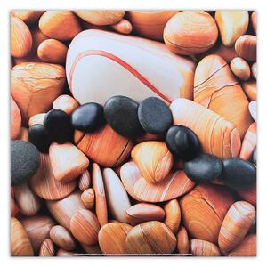 Obraz na plátne Farebné kamene zblízka Rozmery: 30 x 30 cm