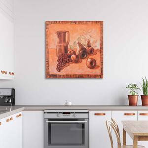 Obraz na plátne Oranžové zátišie Rozmery: 30 x 30 cm