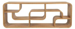 Knižnica z dubového dreva v prírodnej farbe 60x160x35 cm Seven – Zuiver