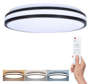 SOLIGHT LED osvetlenie s diaľkovým ovládačom Laskos, 48W, 3360lm, 39cm, CCT
