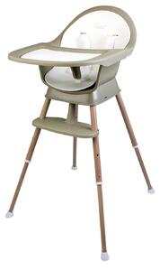 Quax detská jedálenská stolička Ultimo 3 Luxe - Thyme/natural