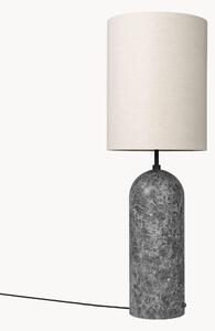 Stmievateľná stojacia lampa s mramorovým podstavcom Gravity, V 130 cm
