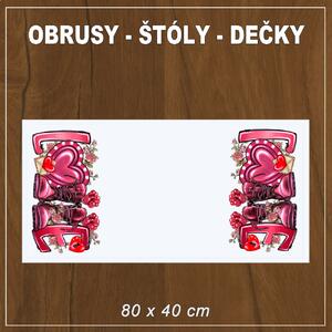 Obrus LOVE 1 80x40 cm