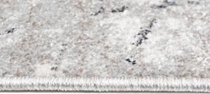 Moderný koberec béžovej farby s motívom jemných listov Béžová Šírka: 120 cm | Dĺžka: 170 cm