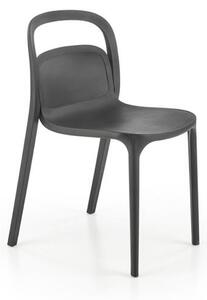 Záhradná stolička K490 - čierna