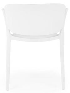 Záhradná stolička K491 - biela