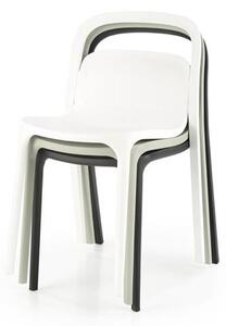 Záhradná stolička K490 - biela