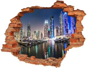 Diera 3D fototapeta nálepka Dubaj v noci nd-c-56151340