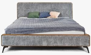 Látková manželská postel na nožičkách 180 x 200 LISABON