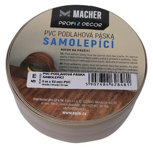 Macher PVC podlahová páska SAMOLEPIACE hnedá - 5m