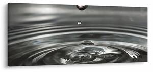 Obraz kvapky vody (120x50 cm)