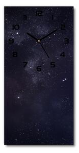 Nástenné sklenené hodiny Hviezdokopy