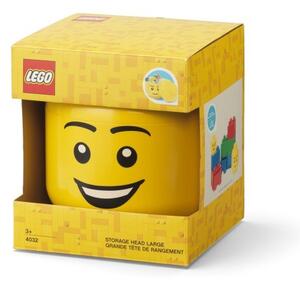 Plastový detský úložný box Head - LEGO®