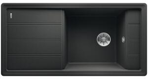 Granitový drez Blanco FARON XL 6 S InFino čierna obojstranný