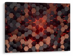 Obraz - Futuristická abstrakcia (70x50 cm)