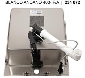 Nerezový drez Blanco Andano 400 IF/A InFino Nerez hodvábny lesk