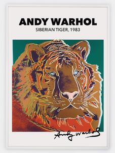 Plagát Siberian Tiger | Andy Warhol