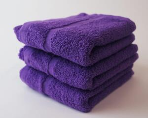 Dobrý Textil Malý uterák Economy 30x50 - Čierna | 30 x 50 cm