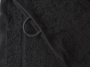 Dobrý Textil Malý uterák Economy 30x50 - Čierna | 30 x 50 cm