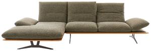 ROHOVÁ SEDAČKA, drevo, textil, zelená Dieter Knoll - Sedačky