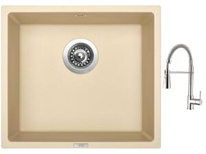 Set Sinks FRAME 457 Sahara + batéria Sinks MIX 35 PROF S chróm