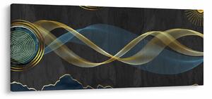 Obraz - Abstrakcia (120x50 cm)