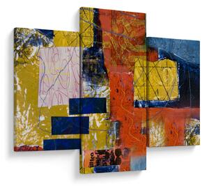 Obraz - Abstrakcia (90x60 cm)