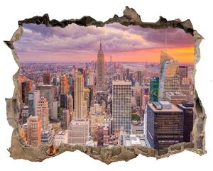 Fototapeta díra na zeď 3D New york nd-k-71768096