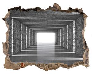 Díra 3D fototapeta na stěnu Brick tunnel nd-k-73368031