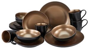 KOMBINOVANÝ SERVIS, 16-dielne, kamenina Creatable - Online Only bytové doplnky, Online Only
