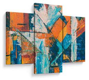 Obraz - Abstrakcia (90x60 cm)