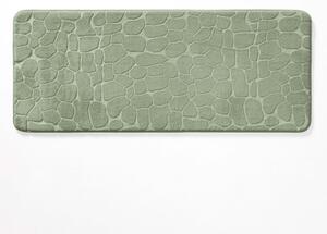 Zelená kúpeľňová predložka 50x120 cm Ricochet – douceur d'intérieur