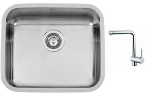 Set Sinks BELOM 540 V leštený + batéria Sinks MIX 3 chróm
