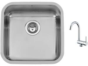Set Sinks BAHIA 440 V leštený + batéria Sinks MIX WINDOW