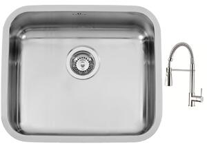 Set Sinks BELOM 540 V leštený + batéria Sinks MIX 35 PROF S