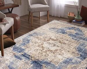 Krásny moderný koberec s nadčasovým vzorom vintage Béžová Šírka: 200 cm | Dĺžka: 290 cm