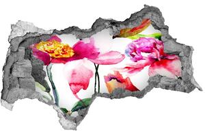 Diera 3D fototapeta nálepka Divokých kvetín nd-b-78023147