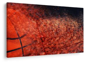 Obraz - Basketbalová lopta (90x60 cm)