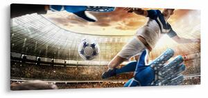 Obraz - Futbalista (120x50 cm)