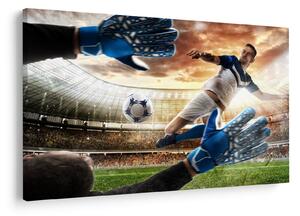 Obraz - Futbalista (90x60 cm)