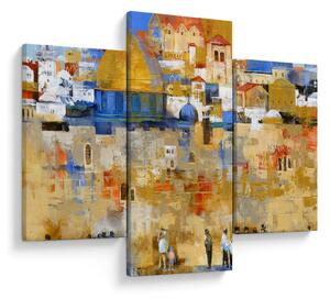 Obraz - Múr nárekov, Jeruzalem, Izrael (90x60 cm)