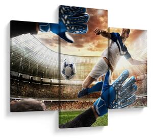 Obraz - Futbalista (90x60 cm)