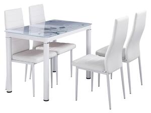 Signal Jedálenský stôl DAMAR | 100x60 cm Farba: Biela