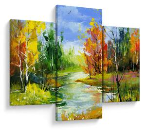 Obraz - Maľba krajiny (90x60 cm)