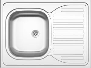Nerezový drez Sinks CLP-D 800 M 0,5 mm matný