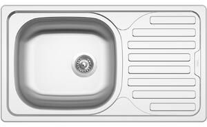 Nerezový drez Sinks CLASSIC 760 V 0,5mm matný