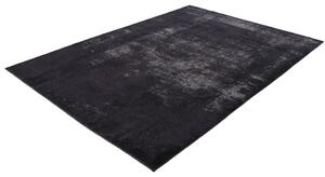 Čierny koberec do obývačky - vintage z Iránu 2,00 x 2,90 m