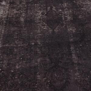 Čierny koberec - pravý vintage z Iránu 1,80 x 2,90 m