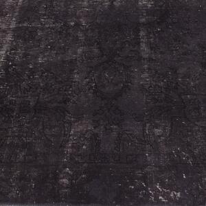 Čierny koberec - pravý vintage z Iránu 1,80 x 2,90 m